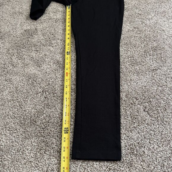 INC International Concepts Pull on Mid Rise Black Pants Stretch Leggings Size 8 - Picture 7 of 7
